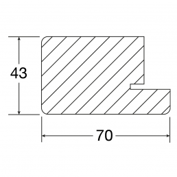 Blendrahmen in verschiedenen Ausführungen und Oberflächen